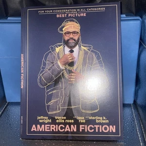 AMERICAN FICTION FYC DVD 2023 Screener Jeffrey Wright Unplayed New - Bild 1 von 4