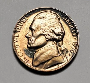 1970 S Jefferson Nickel PP UNC #C8892 - Bild 1 von 2