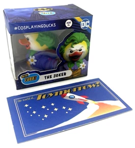 Mini Tubbz THE JOKER Cosplayingducks 2" Rubber Duck DC Comics Batman - Imagen 1 de 1