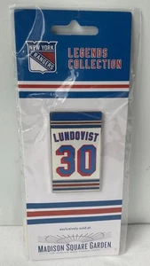 Henrik Lundqvist New York Rangers Ruhestand Nacht Banner Pin #30 28.01.22 - Bild 1 von 2