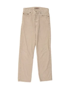MUSTANG Mens Oregon Straight Corduroy Trousers W30 L34 Grey Cotton CD09 - Picture 1 of 3