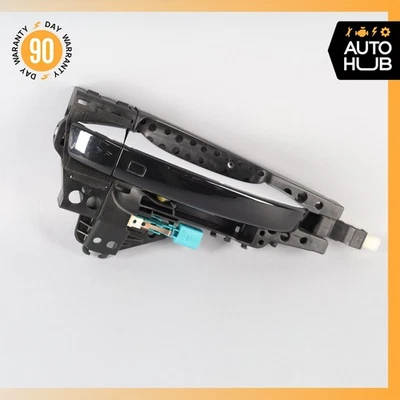 Manija de puerta exterior delantera derecha negra Audi 4G8 A7 S7 4H0837886 OEM Foto 1 de 4
