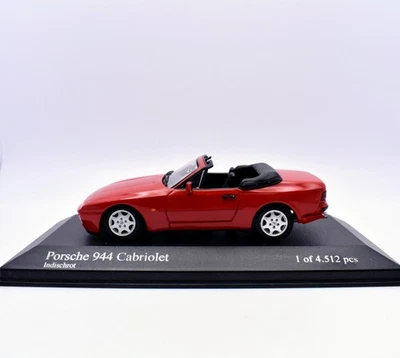 Modellino auto scala 1:43 Porsche 944 cabriolet minichamps diecast modellismo - Immagine 1 di 4