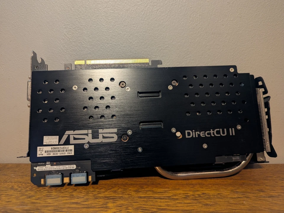 ASUS STRIX GTX 970 DirectCU II OC 4GB Graphics Card Tested Working  - Image 1 of 4