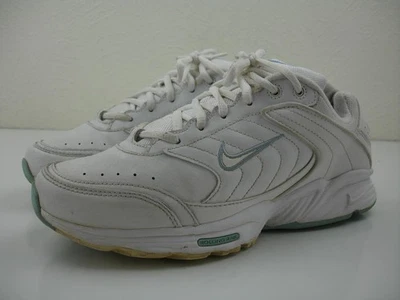 Mujer Talla 8 M Nike Airliner View 308699-112 Cuero Blanco Zapatos para Caminar Tenis Foto 1 de 4