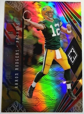 2018 Panini Phoenix - Unmatched Aaron Rodgers #15 Color Burst - Image 1 of 3