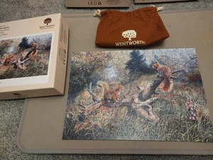 Wentworth Wooden RED SQUIRRELS Jigsaw puzzle 250 Pieces by David Feather - Picture 1 of 6