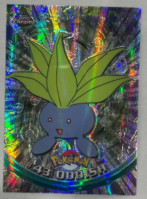 Topps Chrome 2000 Pokemon - Spectra Chrome #43 Oddish - Image 1 of 2