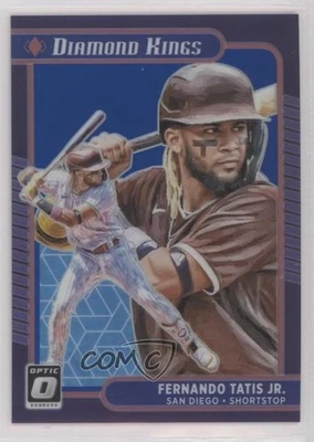 2021 Panini Donruss Optic Diamond Kings Blue Prizm /75 Fernando Tatis Jr #27 - Image 1 of 2