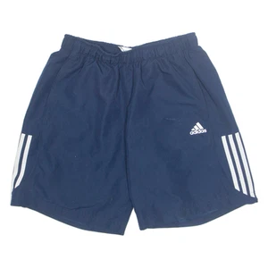 ADIDAS Mesh Lined Sports Mens Swimming Shorts Blue L W28 - Picture 1 of 6