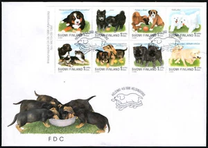 Finland FDC 1998, Dog, Puppies, Booklet, Mint - Picture 1 of 1