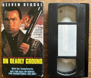 ON DEADLY GROUND / GRUMPY OLD MEN VHS Screener Video Cassette Tape 1993 RARE - Bild 1 von 2