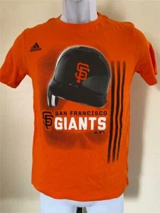 New San Francisco Giants Youth Size M Medium Orange Shirt - Picture 1 of 5