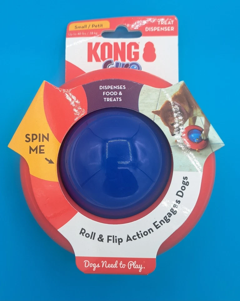 Kong Gyro Dispensador Interactivo de Golosinas para Perros Pequeños hasta 4O lbs / 18 kg Foto 1 de 1