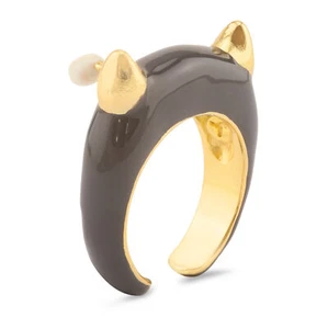 Teufel Ring vergoldet für Mädchen Damen - Picture 1 of 6