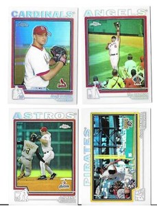 Benji DeQuin 2004 Topps Chrome REFRACTOR SP Rookie RC #181 ST LOUIS CARDINALS 