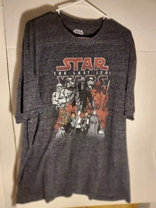 Fifth Sun Herren grau Grafik T-Shirt Star Wars Das Erwachen der Macht Größe 2XL - Bild 1 von 8