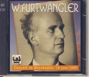 Pfitzner, Mozart, Brahms - Furtwangler: Wiesbaden 1949, 2CDs (Tahra) Like New - Picture 1 of 2