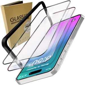 2x Schutz Glas für iPhone 16 Pro Max, Klar Kratzfest Displayschutz m. Applikator - Bild 1 von 7