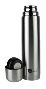 Isolierflasche / Thermoflasche / Thermoskanne - Edelstahl - 1000ml - Bild 1 von 3
