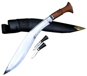 Lama lunga 16 pollici sciroppo tradizionale kukri-khukuri-forgiato-coltello Gurkha - Foto 1 di 9