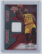 2015-16 Panini Totally Certified Game Patch LeBron James 156/199 Cleveland