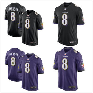 Men's NFL Lamar Jackson #8 Baltimore Ravens American Football Jerseys