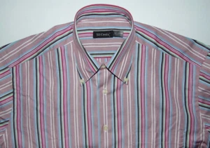 St Croix Mehrfarbiges Langarm Button Down Hemd Herren Größe M NEU - Bild 1 von 9