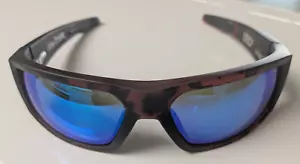 Men's I-Sea Polarized Blue Lens Sunglasses Greyson Fletcher Turquoise Frames - Picture 1 of 15
