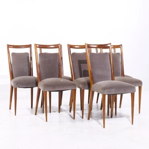 Mario Gottardi & Melchiorre Bega for Erno Fabry Italian Dining Chairs - Set of 8 - Picture 1 of 10