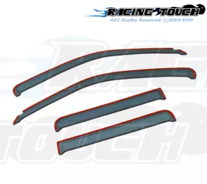 Light Grey In-Channel Visor Rain Guard 4pcs For Dodge Dakota Quad Cab 2000-2004 - Picture 1 of 7