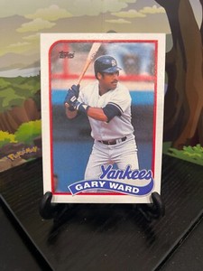 1989 Topps Gary Ward #302 Baseball Card