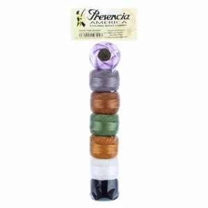 Presencia Finca Perle Cotton Size #12 Thread Sampler Pack for Sashiko, - Picture 1 of 1