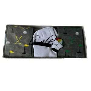 Paquete de 3 calcetines para hombre ARNOLD PALMER Low-Rider y Crew nuevos en caja talla 9-12 - Imagen 1 de 3