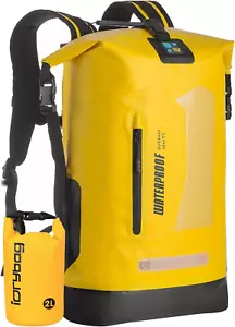 Mochila Impermeable Bolsa Seca 20L/30L/40L, Mochila Seca Flotante Impermeable para Mí - Imagen 1 de 12