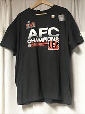 2021 Cincinnati Bengals Super Bowl LVI AFC Champions Nike 2XL T Shirt Sz XXL