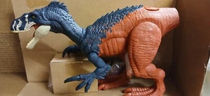 Jurassic World Roar Strikers Megaraptor Dinosaur Action Figure with sound - Picture 1 of 14