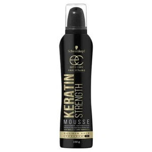 Schwarzkopf Extra Hair Care Keratin Strength Mousse 48hrs Maximum Hold 150g - Picture 1 of 3