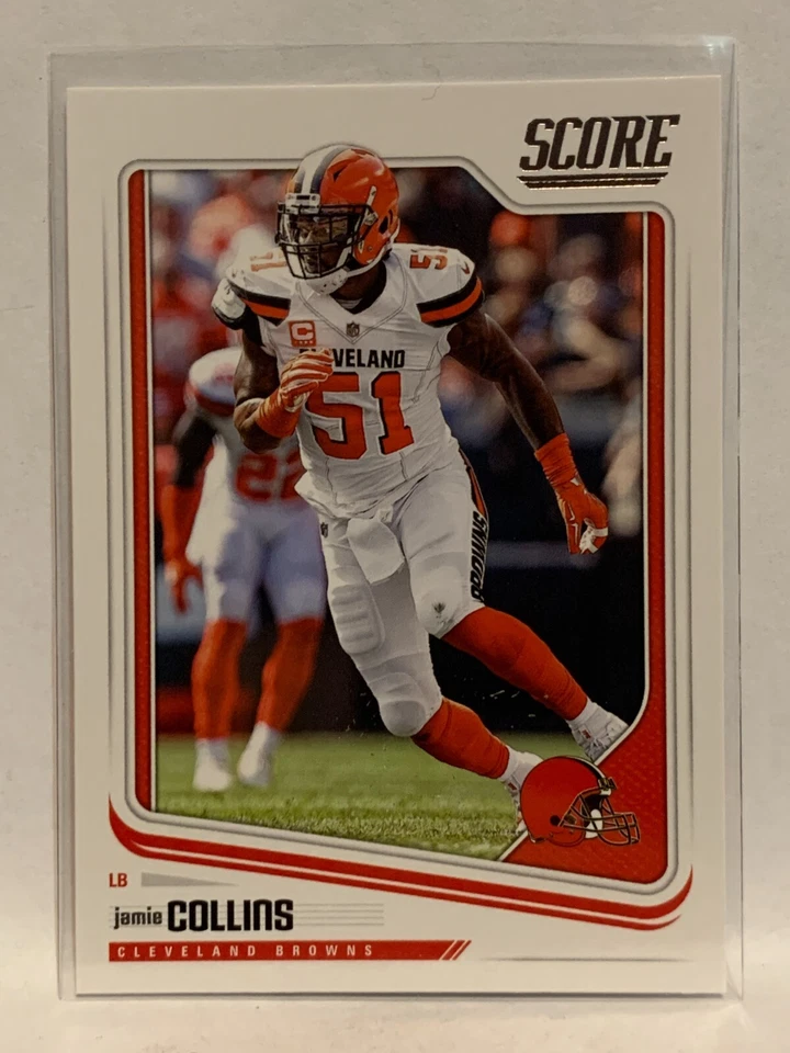 #81 Jamie Collins Cleveland Browns 2018 Score Football Card - Image 1 of 2