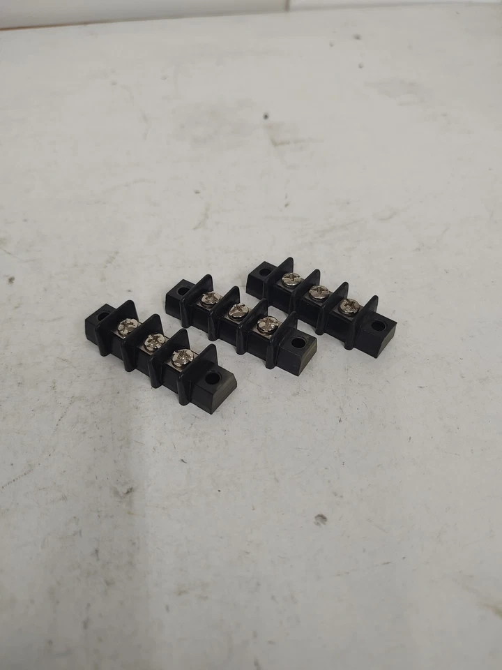 3pc 699-GP-3 Kulka 3 Pos Single Row Terminal Barrier Block Board Strip Qty 3 - Image 1 of 1
