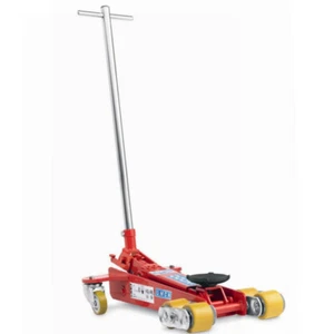 CRIC AUTO CARRELLO SOLLEVATORE IDRAULICO 2ton 520mm RULLI OMCN - Foto 1 di 2