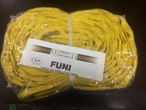 Fune tonda ad anello in fibra da 3000kg, 10 metri Strops MAI APERTE - Imagen 1 de 2