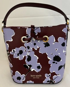 Authentic, Kate Spade "Eva", Wildflower Bouquet, Small Bucket Bag, New - Picture 1 of 9