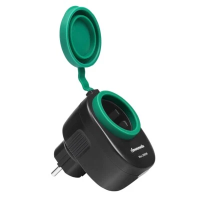 DEWENWILS WLAN Steckdose Outdoor, Alexa Steckdose Aussen IP44 , Kein Hub - Bild 1 von 4