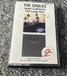 The Eagles Hotel California & The Long Run 2 Hit Albums On One Cassette Tape 4-F - Picture 1 of 8