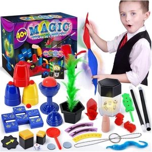 Heyzeibo Zauberkasten Kinder Anfänger Magie Tricks Set mit Anleitung 40 Trick... - Bild 1 von 10