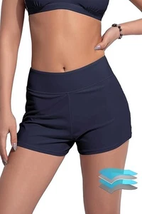 Beautikini Mädchen XL Periode Bademode Menstruation Auslaufsicher Badeshorts Schnelltrocknend 3" - Bild 1 von 9