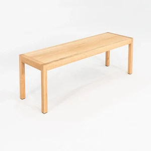 2025 Kari Virtanen for Nikari Seminar KVI1 Bench in Oak Oil 16 x 53 x 18 inches - Picture 1 of 12