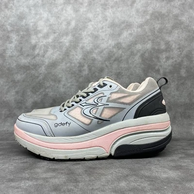 Zapatos para mujer GDEFY Gravity Defyer gris rosa TB9022FGP-M talla 9 Foto 1 de 4