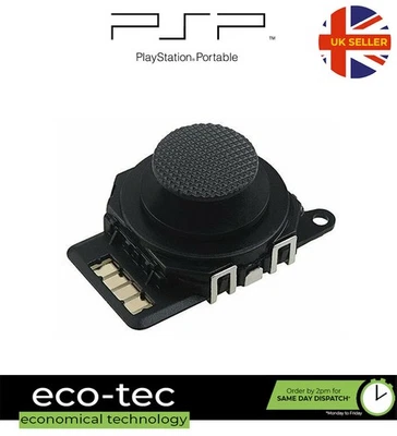 Substituição Preto Analógico Interno polegar Stick Rocker Para Psp 2000 Slim Series - Imagem 1 de 4